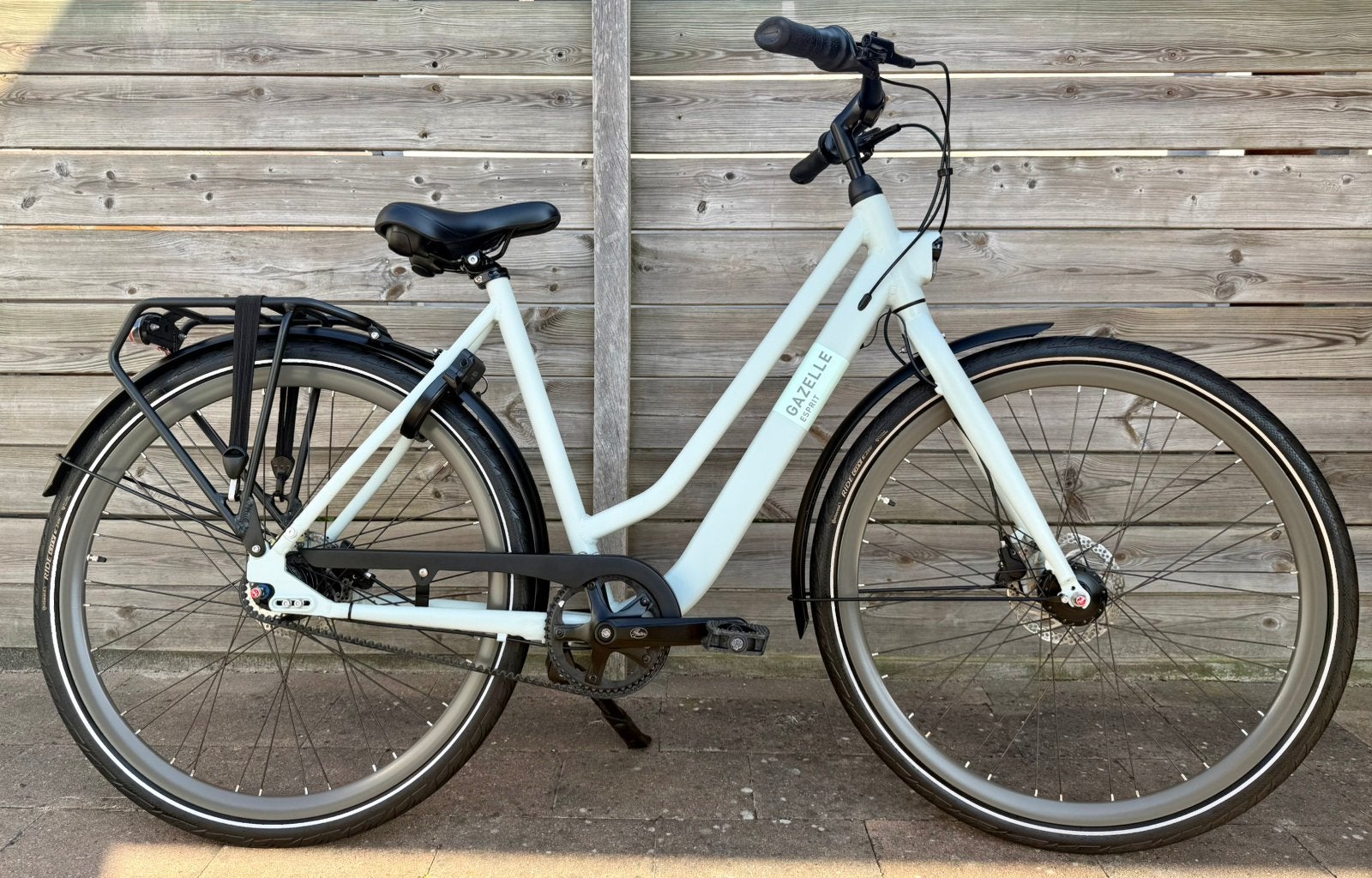 1 jaar oude Gazelle Esprit T7 met belt en schijfremmen, L54, Ophalen, 53 tot 56 cm, Versnellingen, Zo goed als nieuw