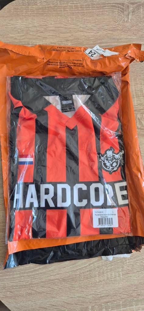 Thunderdome Holland Hardcore Voetbalshirt - Maat L, Maat 52/54 (L), Verzenden, Thunderdome, Nieuw