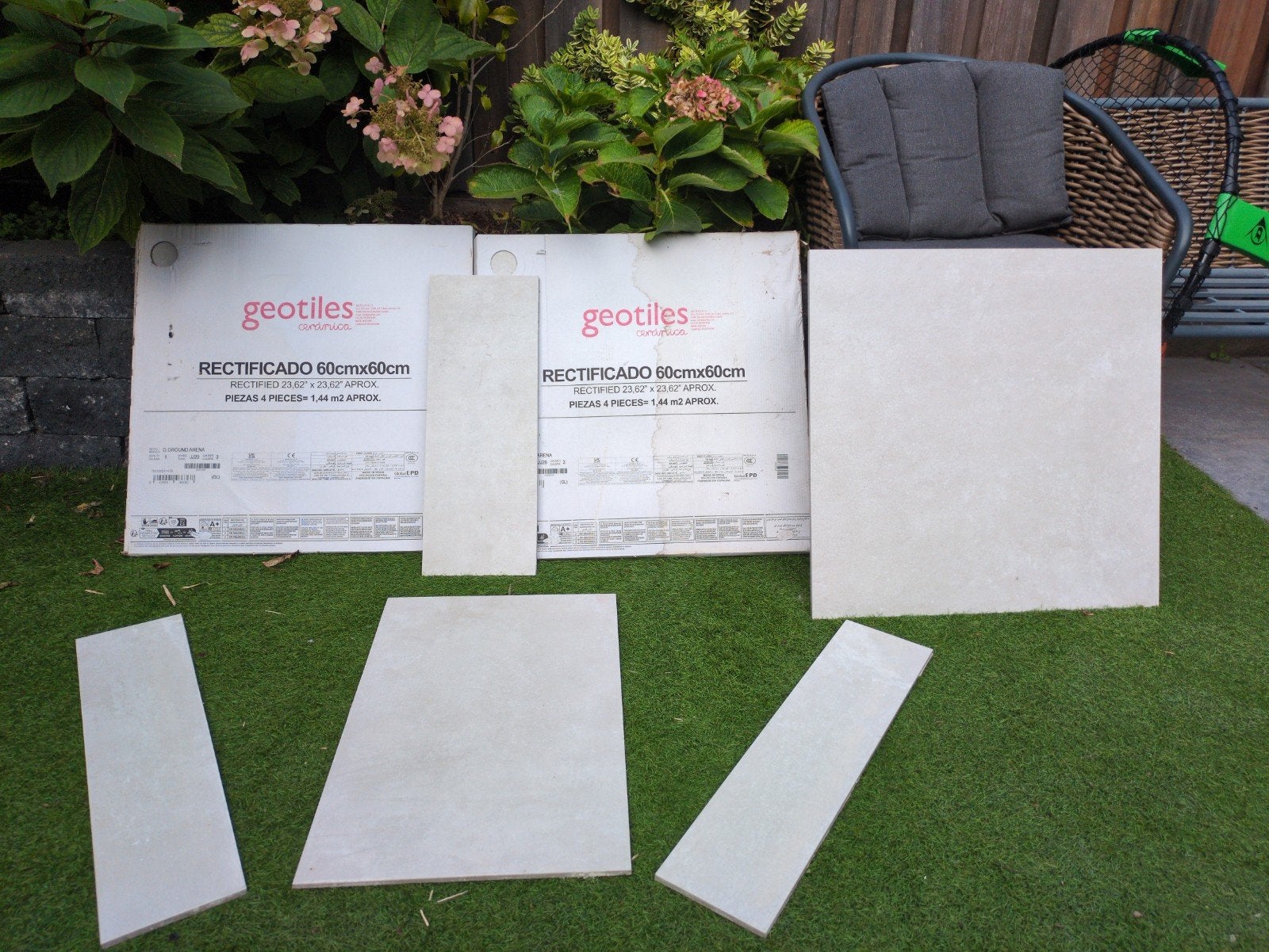 bijna gratis! Vloer- of wandtegels voor badkamer/wc, Ophalen, 60 cm of meer, Nieuw, Minder dan 5 m²