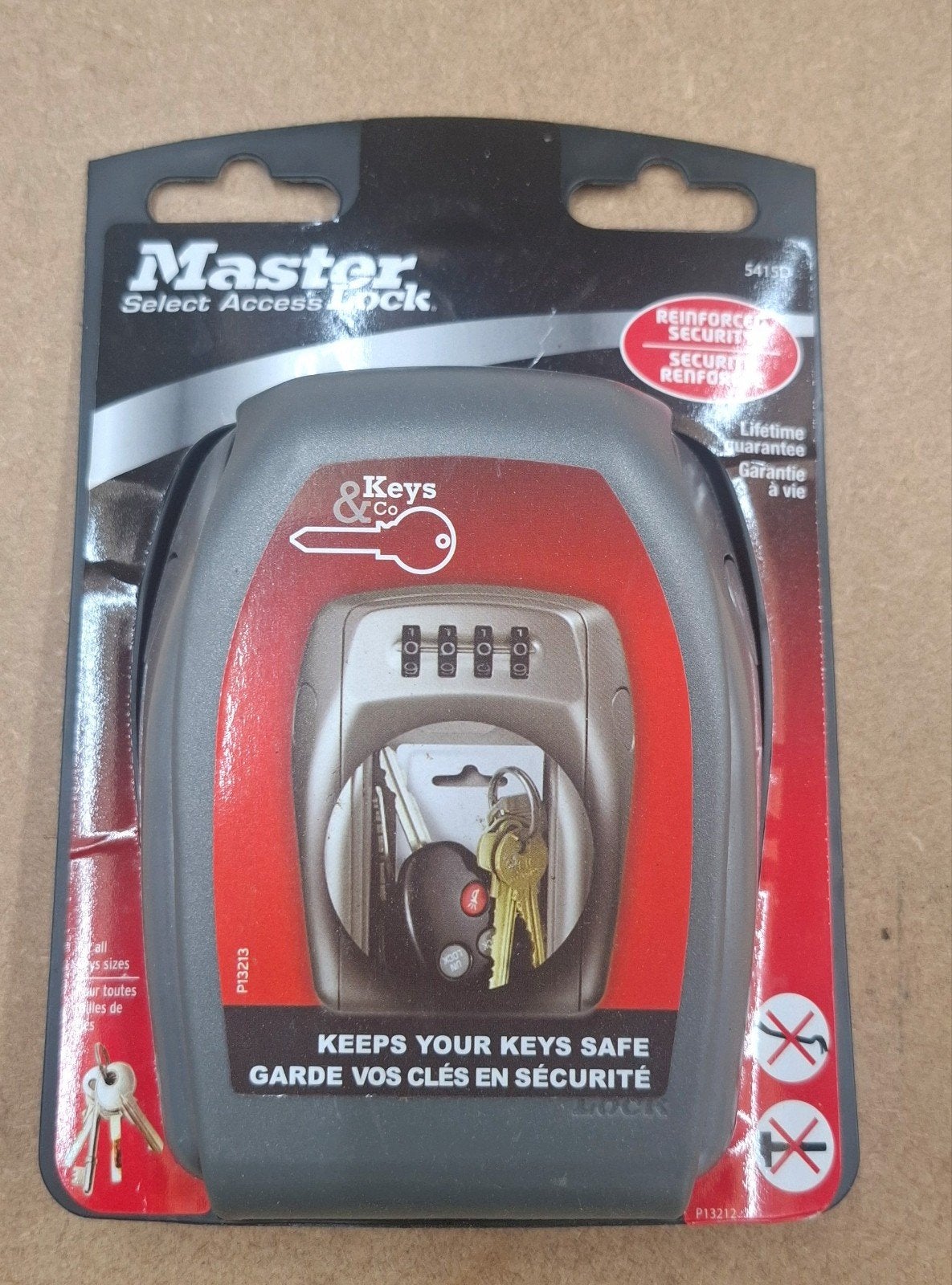 Masterlock 5415D sleutelkluis sleutelplaatje NIEUW!, Ophalen, Nieuw