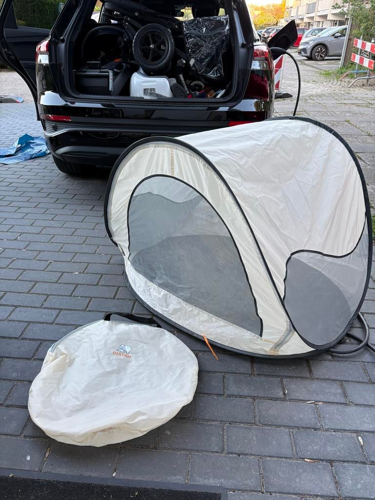 Deryan Peuter Luxe Slaaptentje - Ideaal voor Reizen, Ophalen, Gebruikt, Tot en met 2