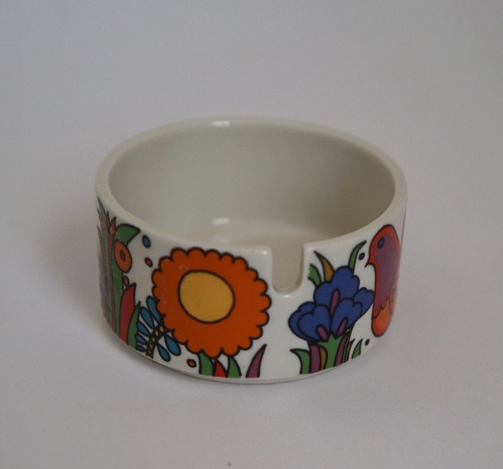 vintage Acapulco asbak van Villeroy & Boch Luxembourg, Ophalen of Verzenden, Zo goed als nieuw, Asbak