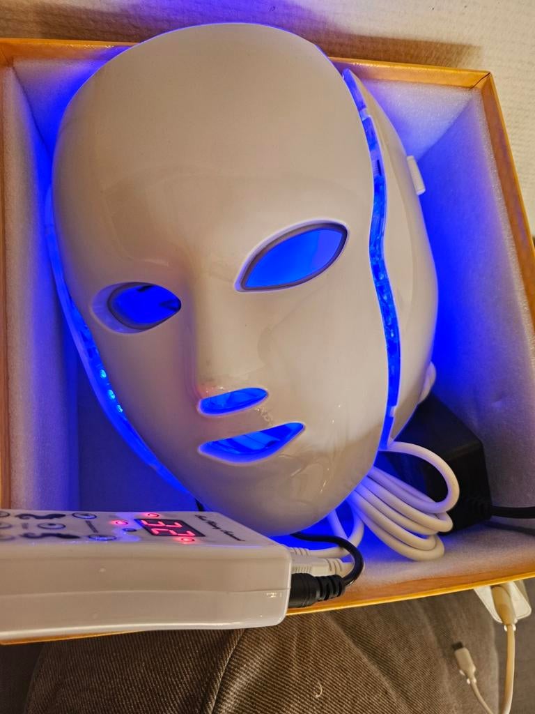 Nieuw LED Lichttherapie Gezichtsmasker - Huidverjonging, Sieraden, Tassen en Uiterlijk, Uiterlijk | Gezichtsverzorging, Ophalen of Verzenden