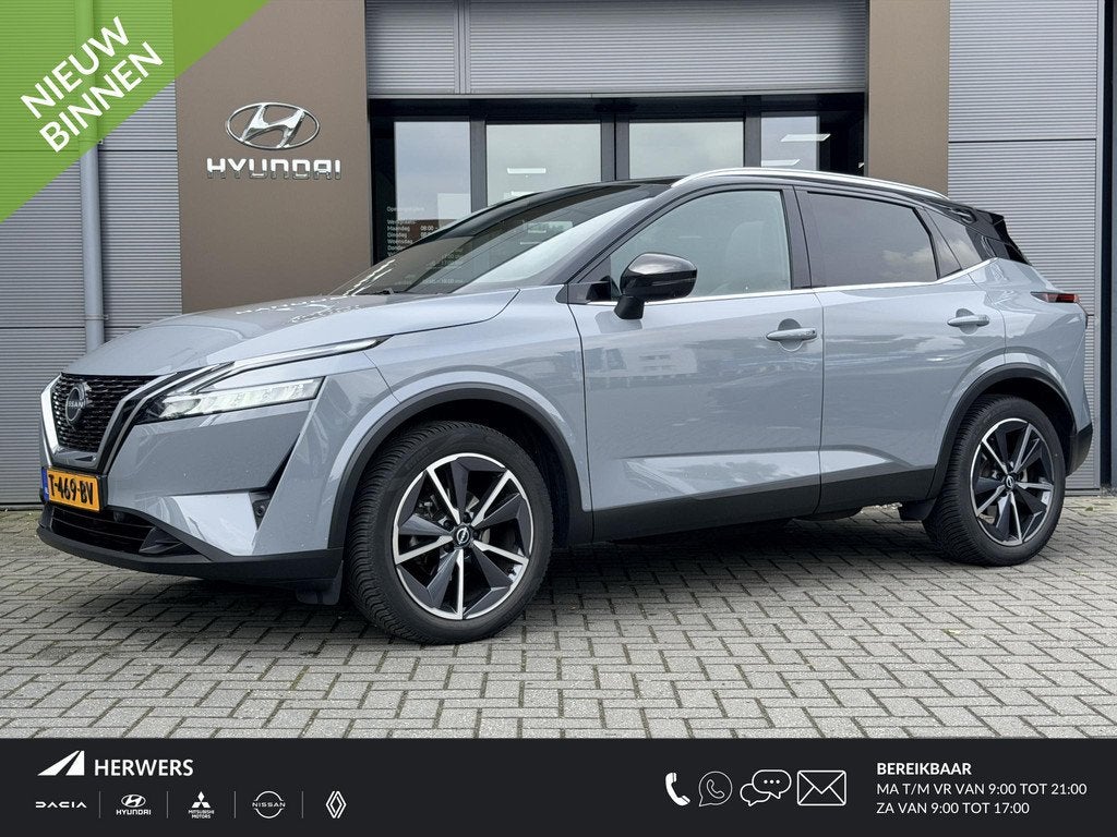 Nissan Qashqai 1.3 MHEV Tekna / Trekhaak 1.400 KG / NL Auto, Auto's, Nissan, Voorwielaandrijving, 1304 kg, Gebruikt, Euro 6