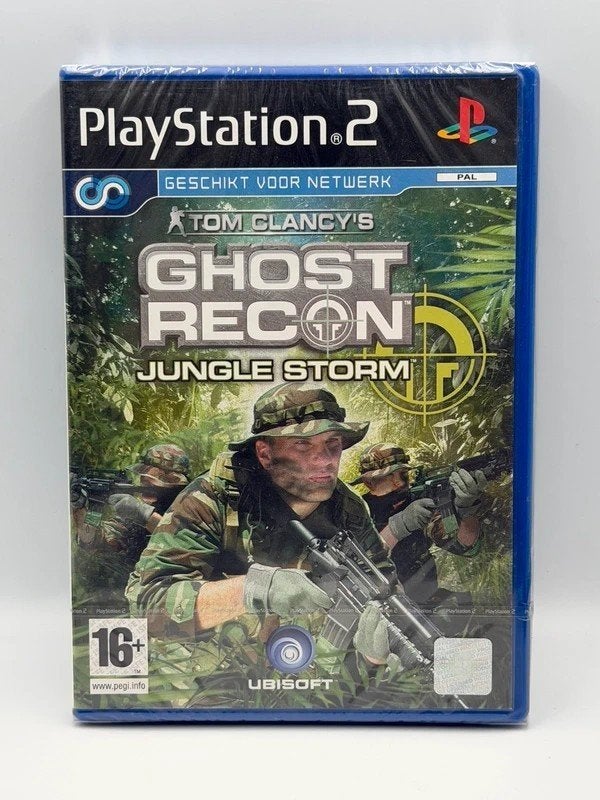 Tom Clancys Ghost Recon: Jungle Storm PS2 Sealed, Spelcomputers en Games, Games | Sony PlayStation 2, Shooter, 1 speler, Ophalen of Verzenden