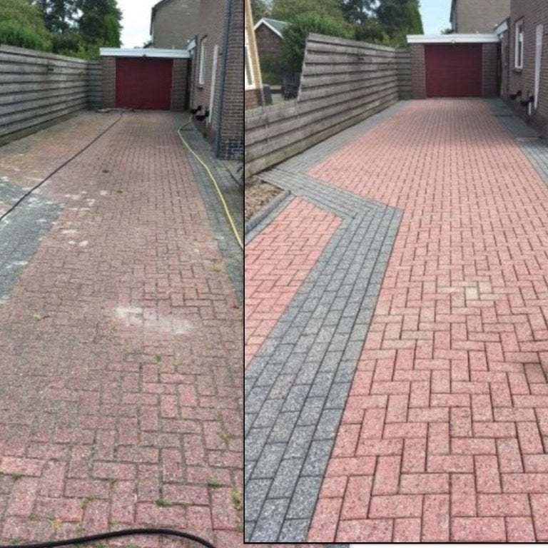 Tuin & Terras Hogedruk Reinigen, Ophalen, Nieuw, Beton, Terrastegels