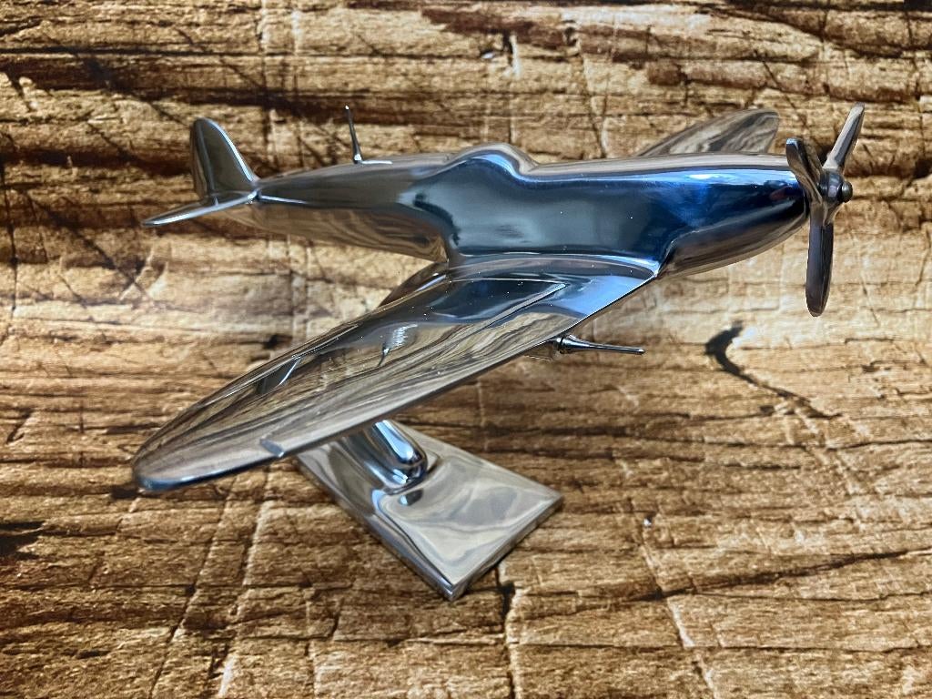 Submarine Spitfire aluminium sculptuur, Schaalmodel, Nieuw, Ophalen of Verzenden, Nvt