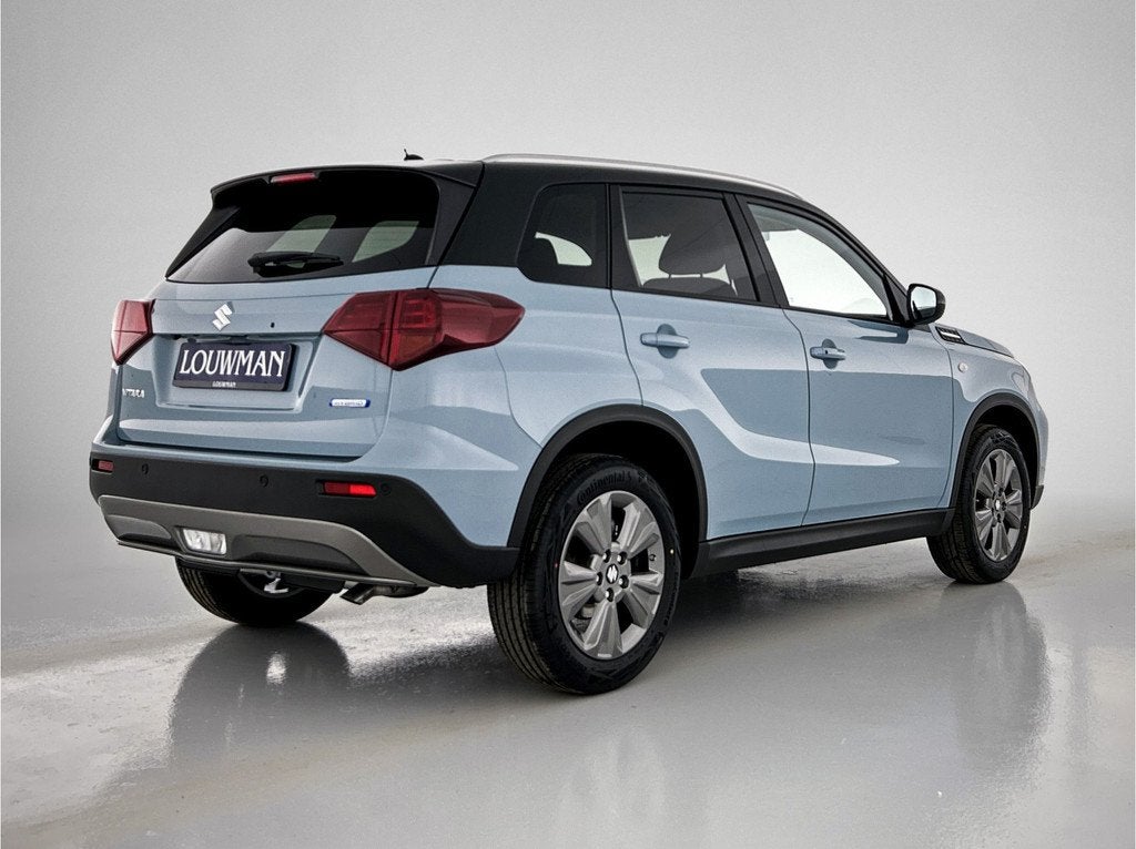 Suzuki Vitara 1.4 Boosterjet Select Smart Hybrid | Voorraad, Auto's, Suzuki, Voorwielaandrijving, 12 maanden, Stof, Zwart