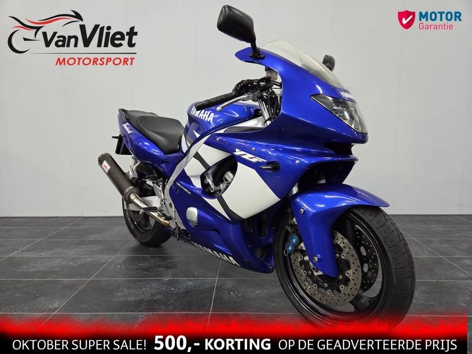 Mooie Yamaha YZF 600 R Thundercat 2002 Groot Onderhoud 6, 4 cilinders, Motorrijbewijs A, Bedrijf, Onbekend