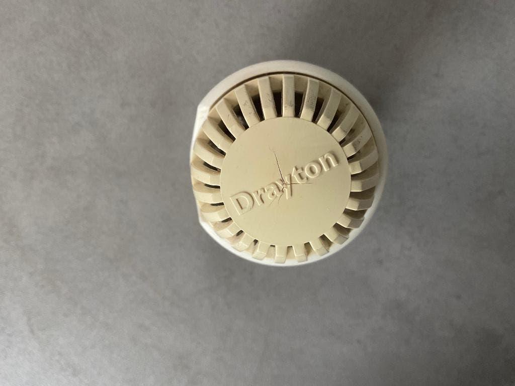 Drayton thermostaat knop nooit gebruikt doorsnede 2,6 cm, Ophalen of Verzenden, Nieuw