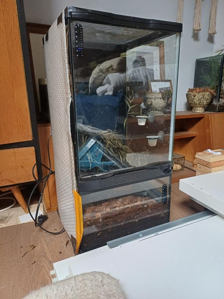 Terrarium 30x30x60, Dieren en Toebehoren, Ophalen, Gebruikt, Terrarium of Paludarium