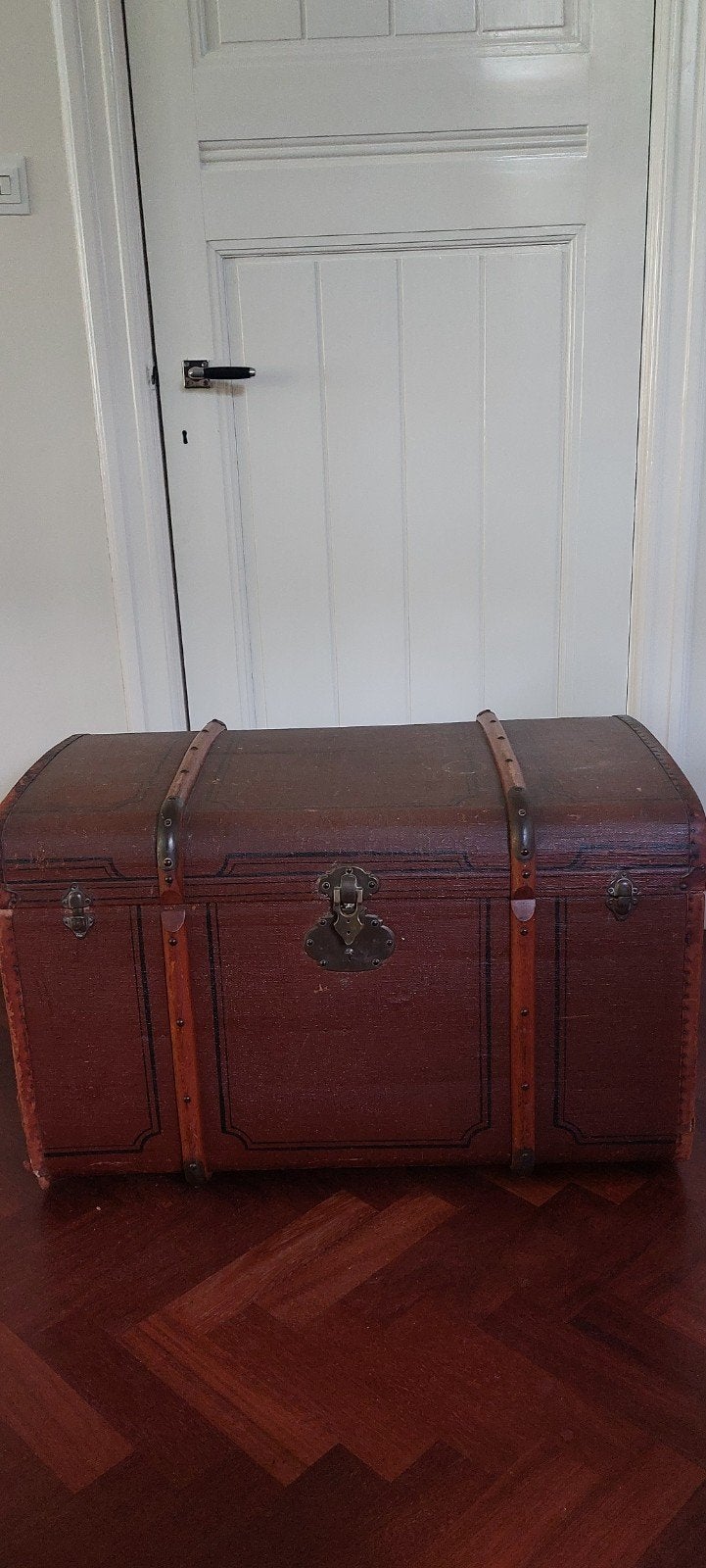 Antieke Reiskoffer / Koffer - Vintage Decoratie, Ophalen