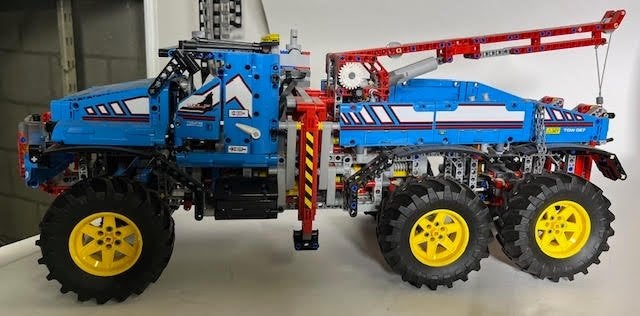 LEGO Tech. 42070 6x6 All Terrain Tow – Inclusief Handleiding, Gebruikt, Lego, Ophalen of Verzenden, Skcpmole@gmail.com