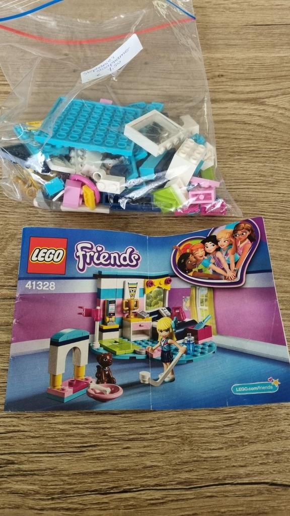LEGO Friends Stephanie's Slaapkamer 41328, Gebruikt, Lego, Compleet, Friends