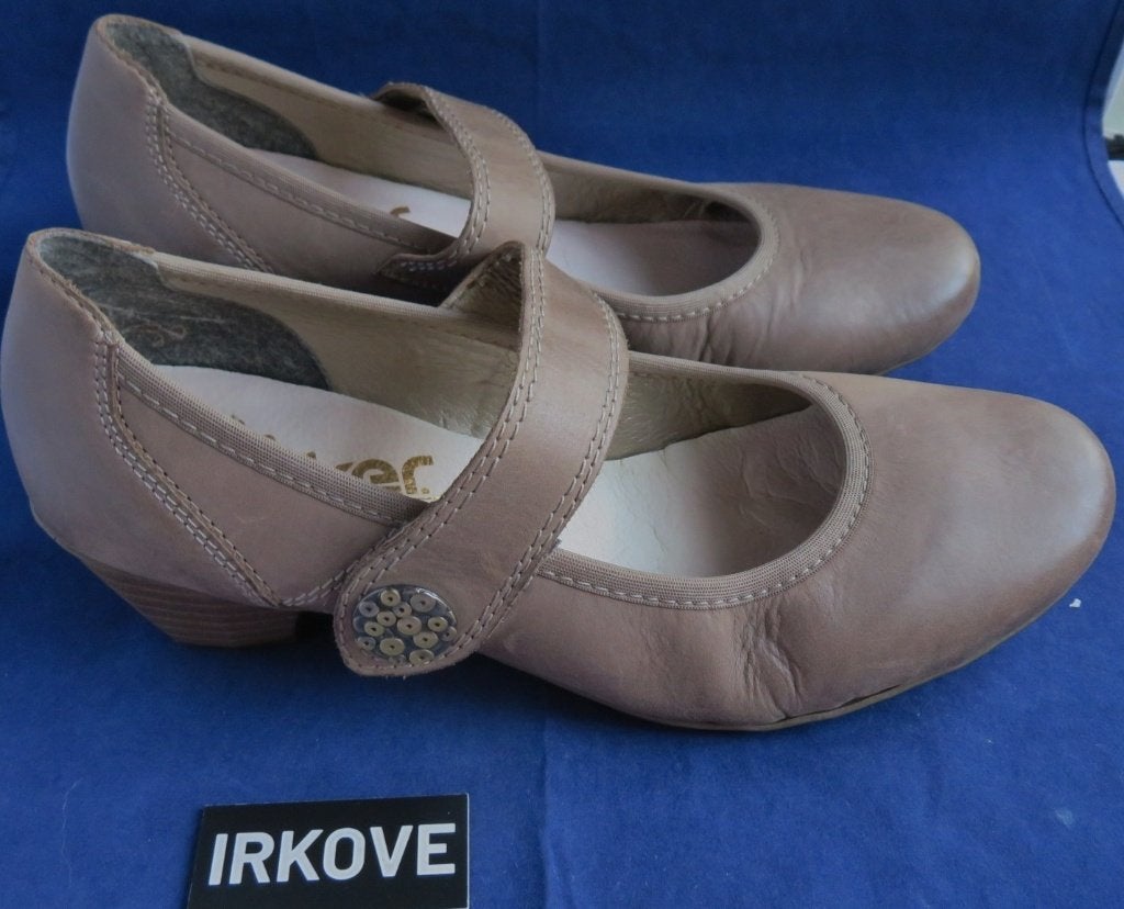 ZOMER * BEIGE RIEKER SCHOENEN * MAAT 37 *, Kleding | Dames, Schoenen met lage hakken, Verzenden, Beige, Nieuw