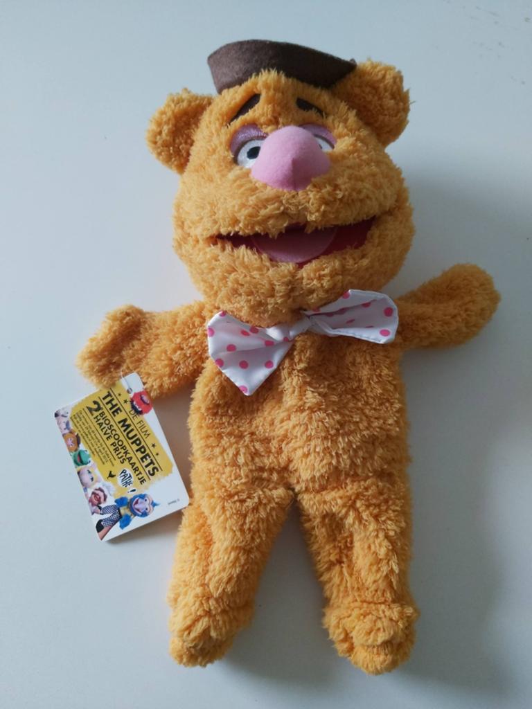 Muppet handpop fozzy knuffel, Verzamelen, Beren en Cherished Teddies, Ophalen of Verzenden, Stoffen beer, Overige merken