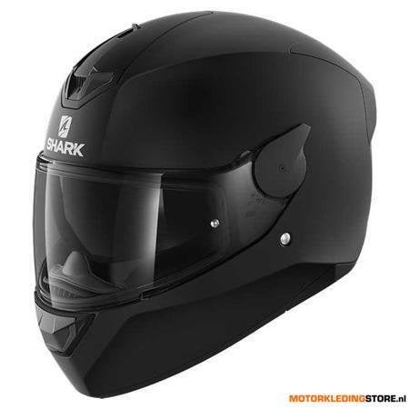 Shark D-Skwal 2 Mat integraalhelm, Mat Zwart, Motoren, Ophalen of Verzenden, Nieuw met kaartje