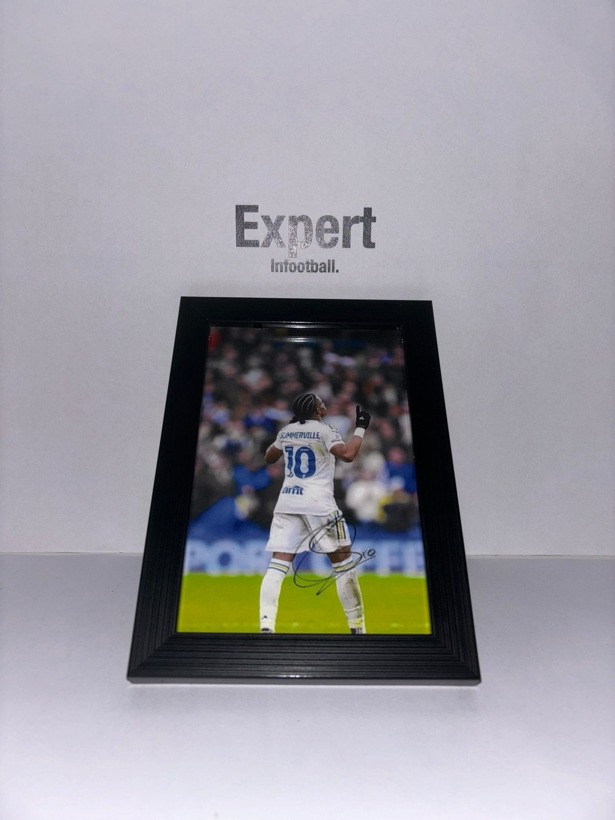 Summerville gesigneerde foto ingelijst - Leeds united, Ophalen of Verzenden, Nieuw, Buitenlandse clubs, Spelerskaart