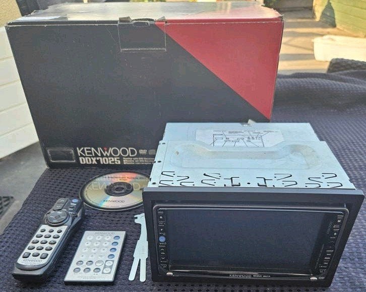 Kenwood DDX7025 Autoradio met DVD-speler., Ophalen of Verzenden, Gebruikt