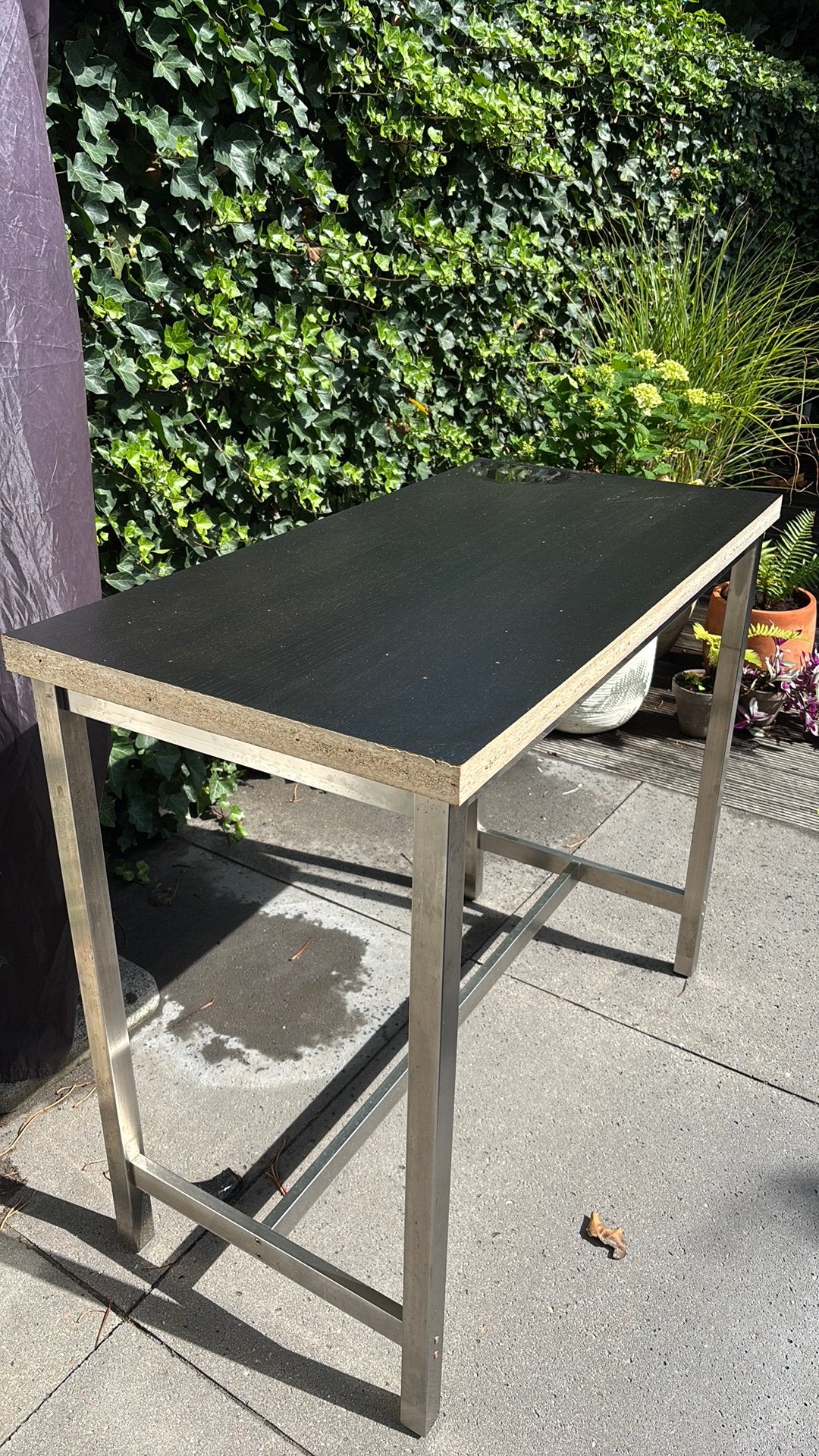 Stijlvolle Bartafel (120x60x105 cm) - Ideaal voor Feestjes, Ophalen, Gebruikt