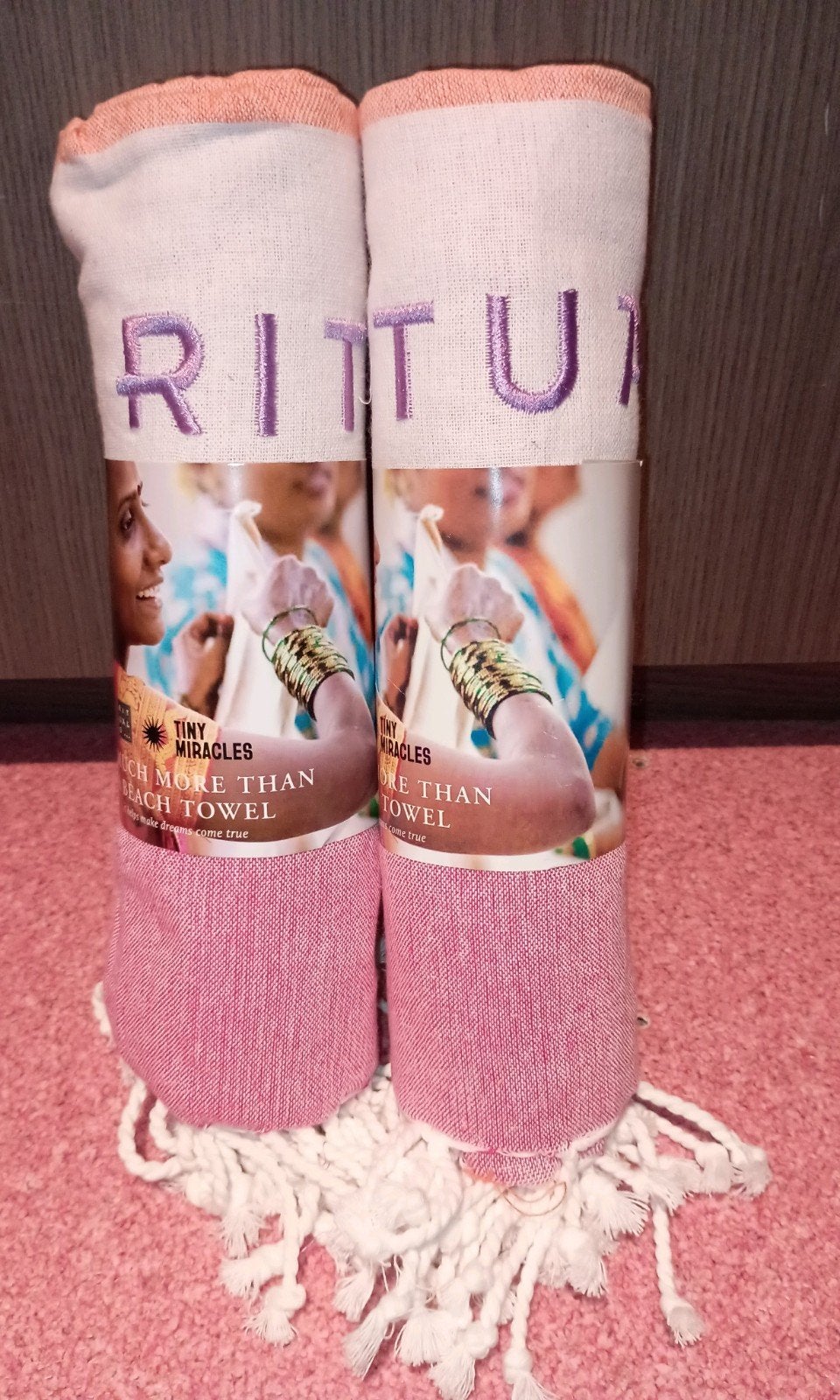 Rituals Tiny Miracles Strandhanddoeken 2 stuks prijs is p.st, Ophalen of Verzenden, Nieuw