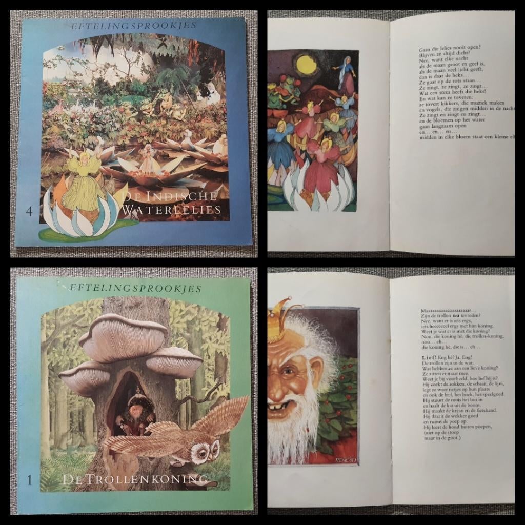 2 efteling sprookjes boekjes, Verzamelen, Ophalen of Verzenden, Zo goed als nieuw, Overige typen
