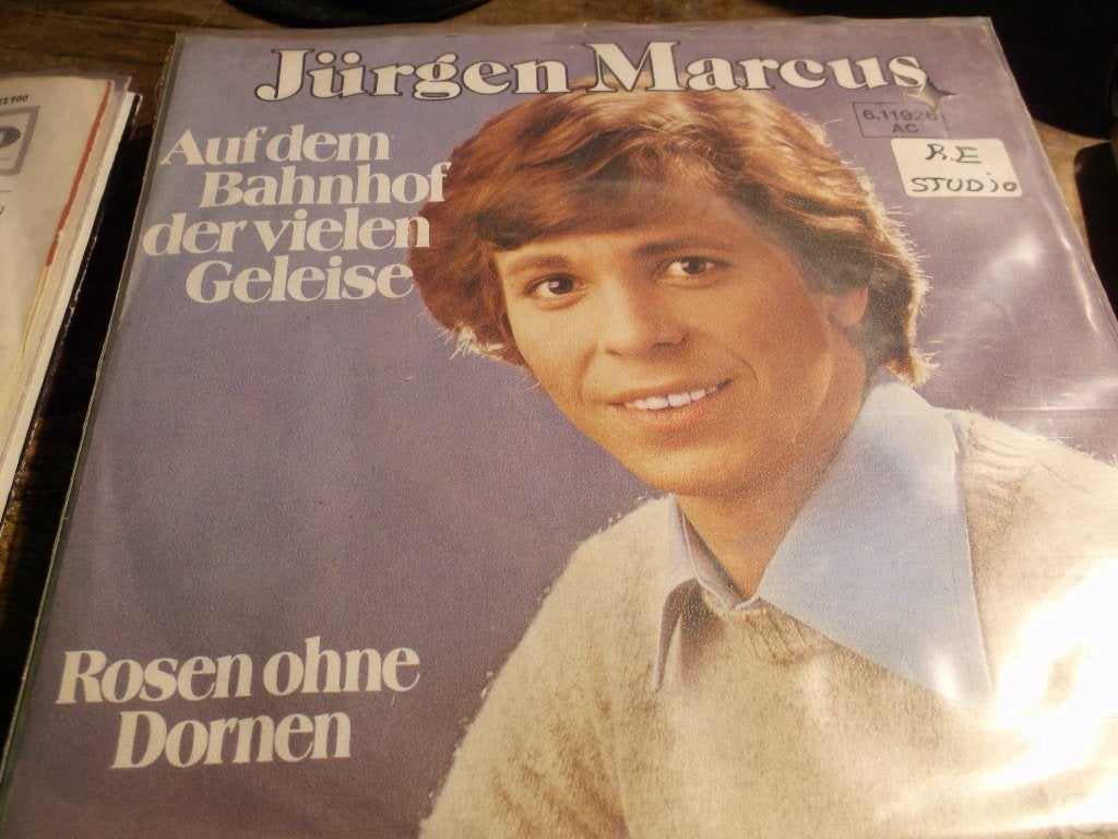 jurgen marcus Auf dem bahnhof der vielen geleise 146d, Gebruikt, 7 inch, Single, Ophalen of Verzenden