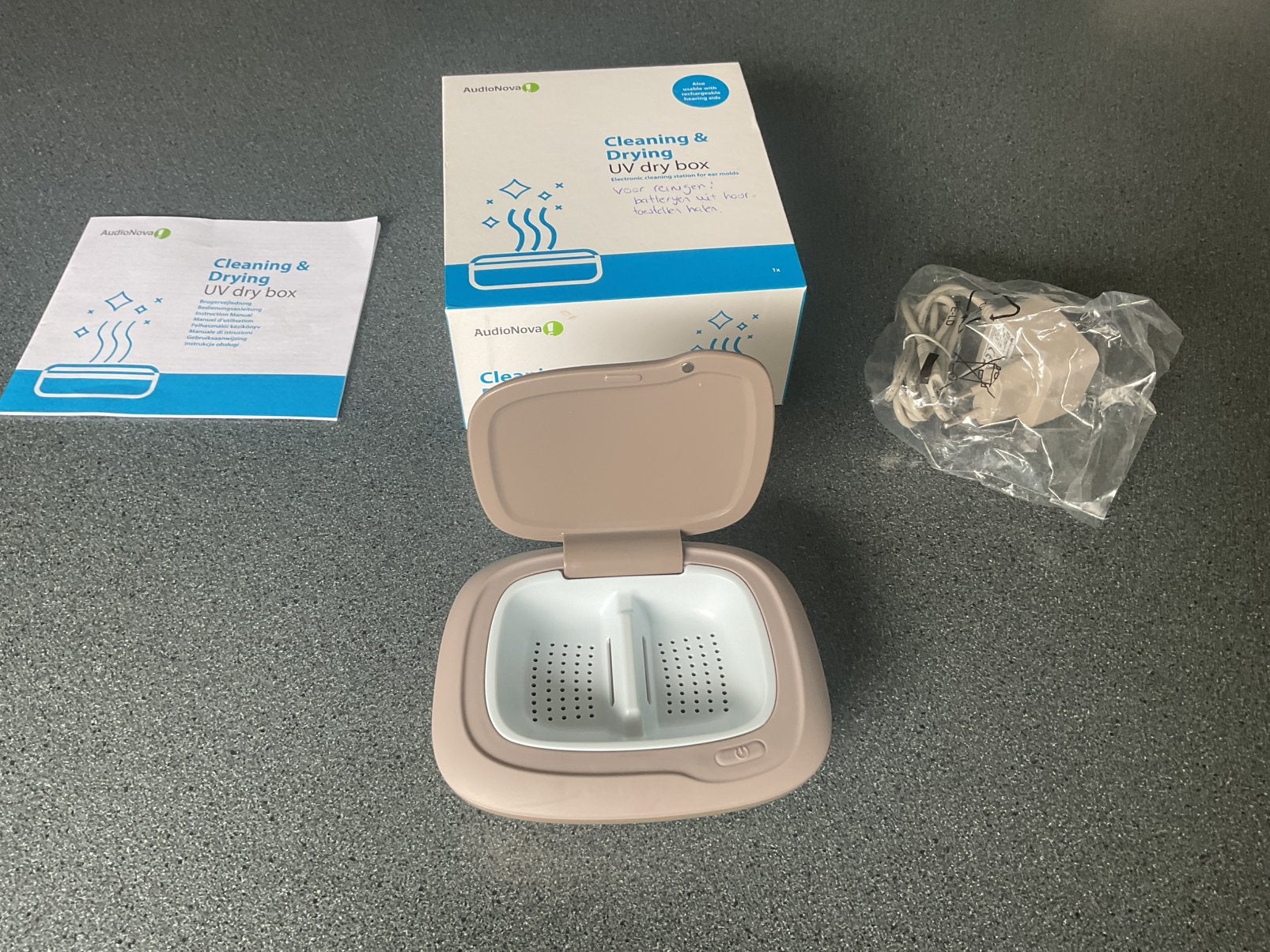 Audio Nova UV Dry Clean Box voor Hoorapparaten Nieuw, Ophalen of Verzenden, Nieuw