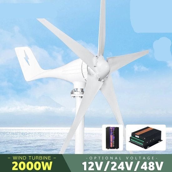 Windturbine – Windgenerator – Energie Generator, Corvance B.V., Verzenden, Nieuw, Corvancebol@gmail.com