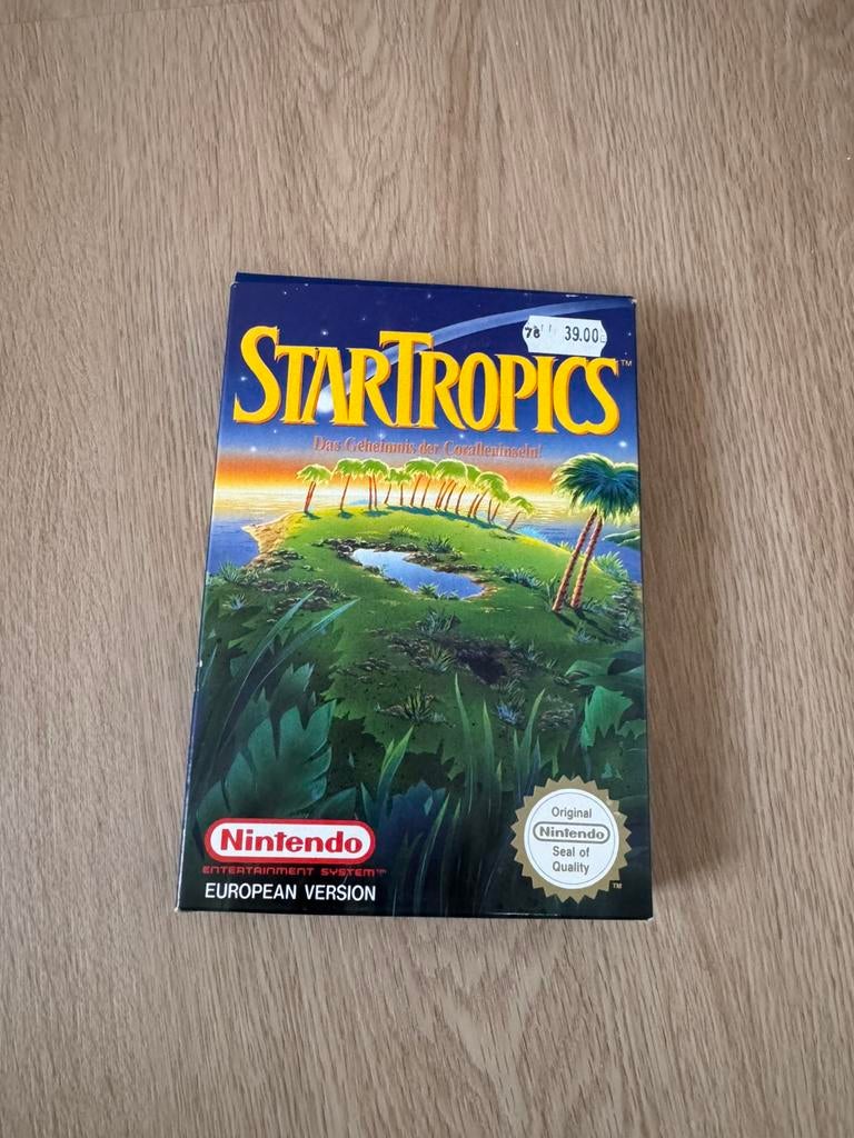 NES Startropics (compleet in doos), Avontuur en Actie, 1 speler, Ophalen of Verzenden, Zo goed als nieuw