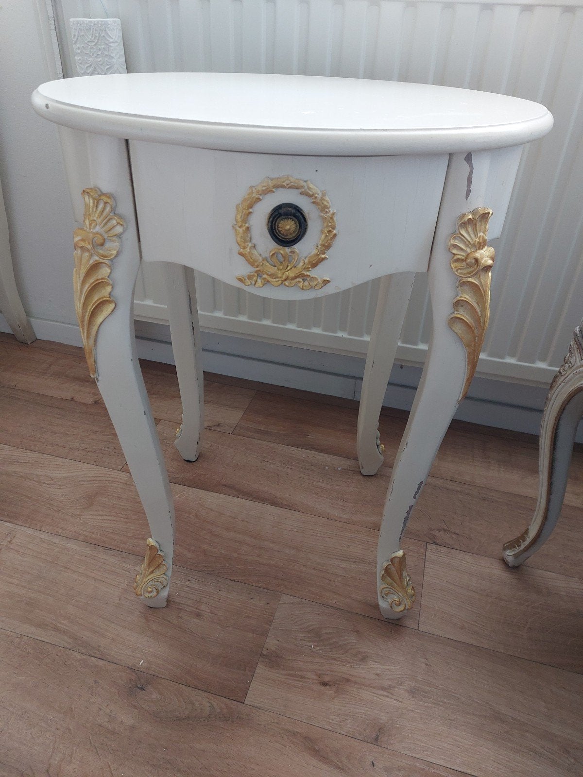 Vintage halkastje/nachtkastje €25,-, Huis en Inrichting, Tafels | Sidetables, Ophalen, 25 tot 50 cm, Rechthoekig, 50 tot 100 cm