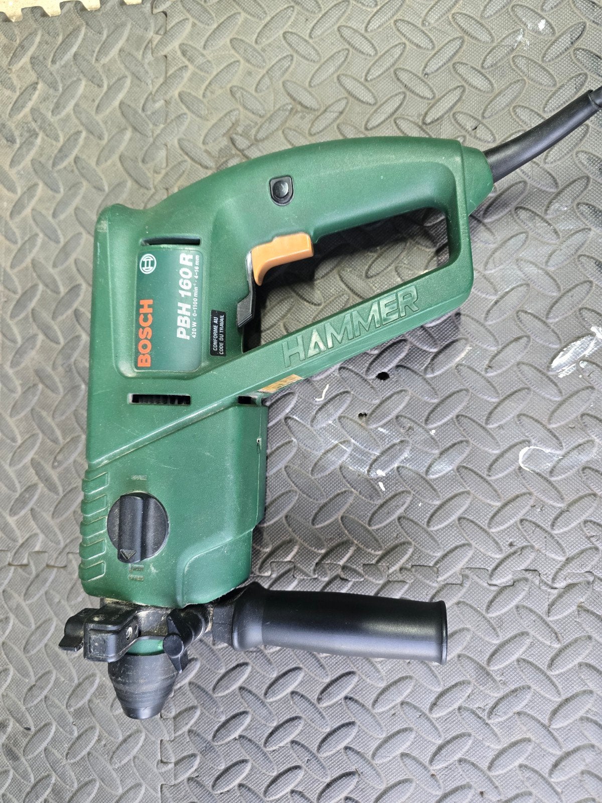 Bosch PBH 160R Boorhamer - Gebruikt, Boor- en/of Breekhamer, Ophalen of Verzenden, Klopboormechanisme, Gebruikt