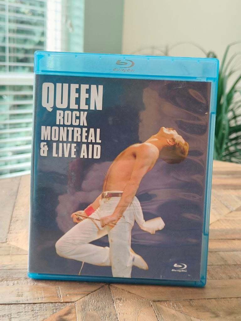 Queen Rock Montreal & Live Aid - Blu-Ray - 1981 & 1985, Ophalen of Verzenden, Zo goed als nieuw, Muziek en Concerten