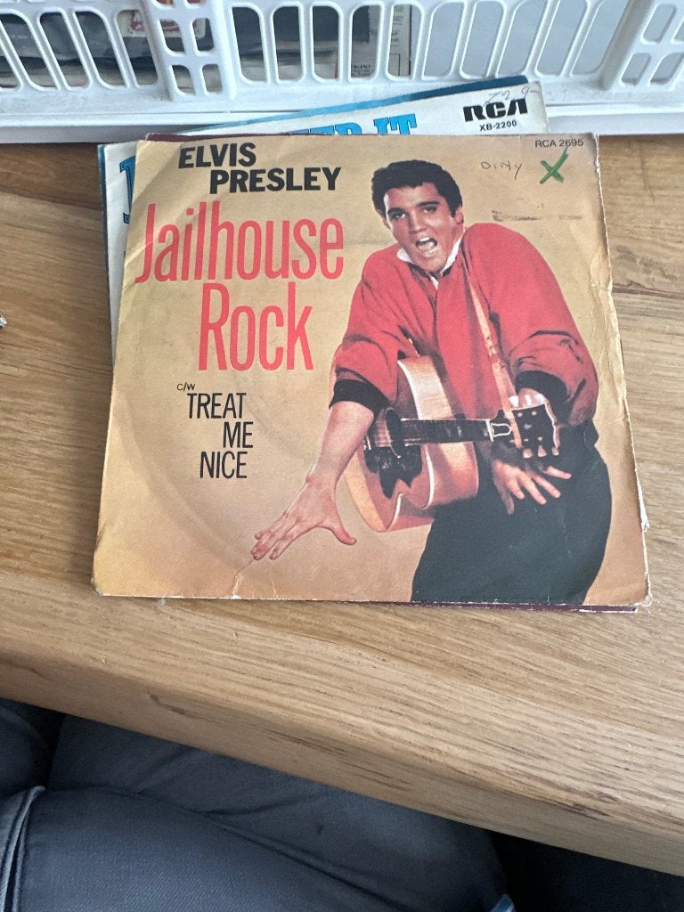 Lp Elvis presley, LP, Rock, Gebruikt, Fotohoes