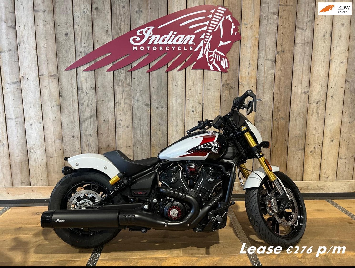 Indian Chopper 76 101 Scout, Motoren, Chopper, Meer dan 35 kW, Handgeschakeld, Gebruikt