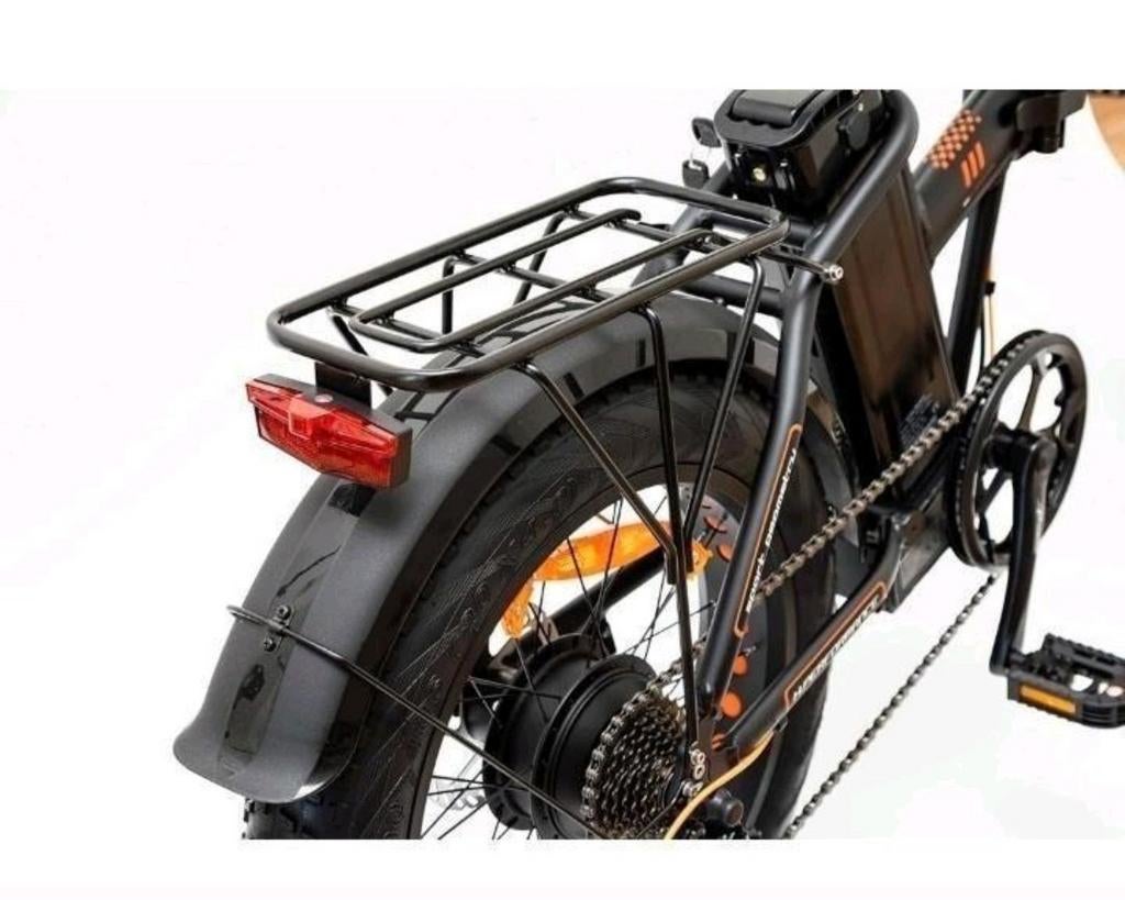 Elektrische Fatbike Opvouwbaar 250W, Zo goed als nieuw, Minder dan 47 cm, 30 tot 50 km per accu, Ophalen