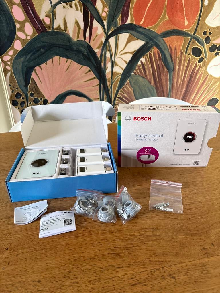 Bosch EasyControl CT200 Starter Kit - Nieuw in doos, Ophalen of Verzenden, Slimme thermostaat, Nieuw