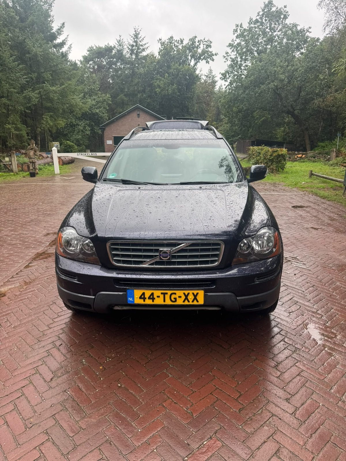 Volvo XC90 2.5T AWD 210PK 2006|7Pers|CarPlay|GoedOnderhouden, Zwart, 1991 kg, Blauw, 7 stoelen