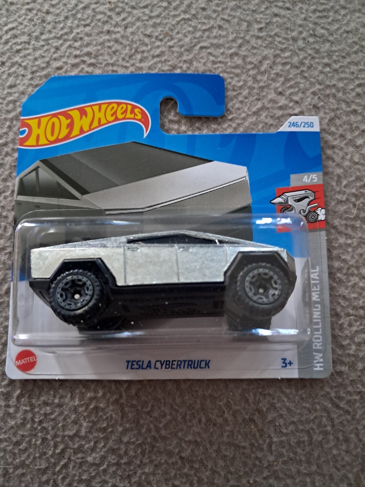 Hot Wheels Tesla Cybertruck nieuw in verpakking, Overige merken, 1:50 of kleiner, Auto, Nieuw