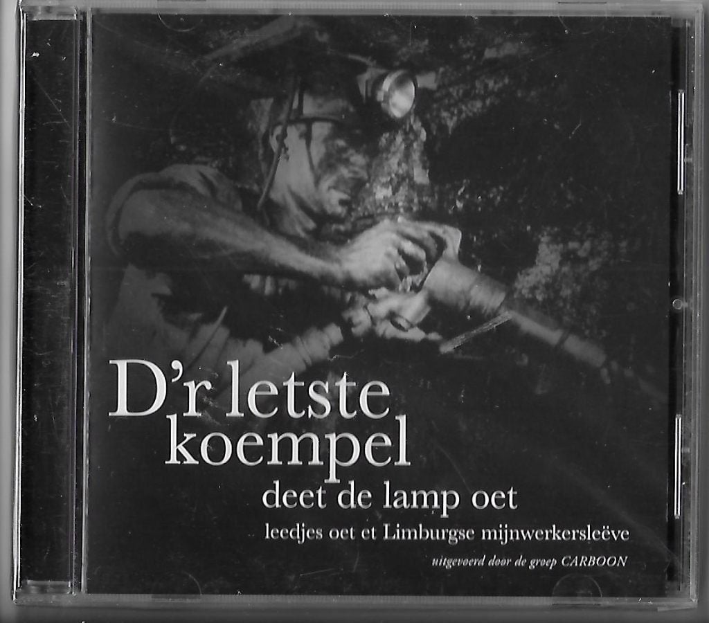 mijnen Limburg: Carboon - D'r letste koempel (dialect CD), Cd's en Dvd's, Ophalen of Verzenden, Nieuw in verpakking, Levenslied of Smartlap