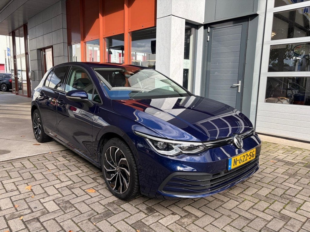 Volkswagen GOLF 1.0 ETSI LIFE, Auto's, Gebruikt, Euro 6, Blauw, 1202 kg