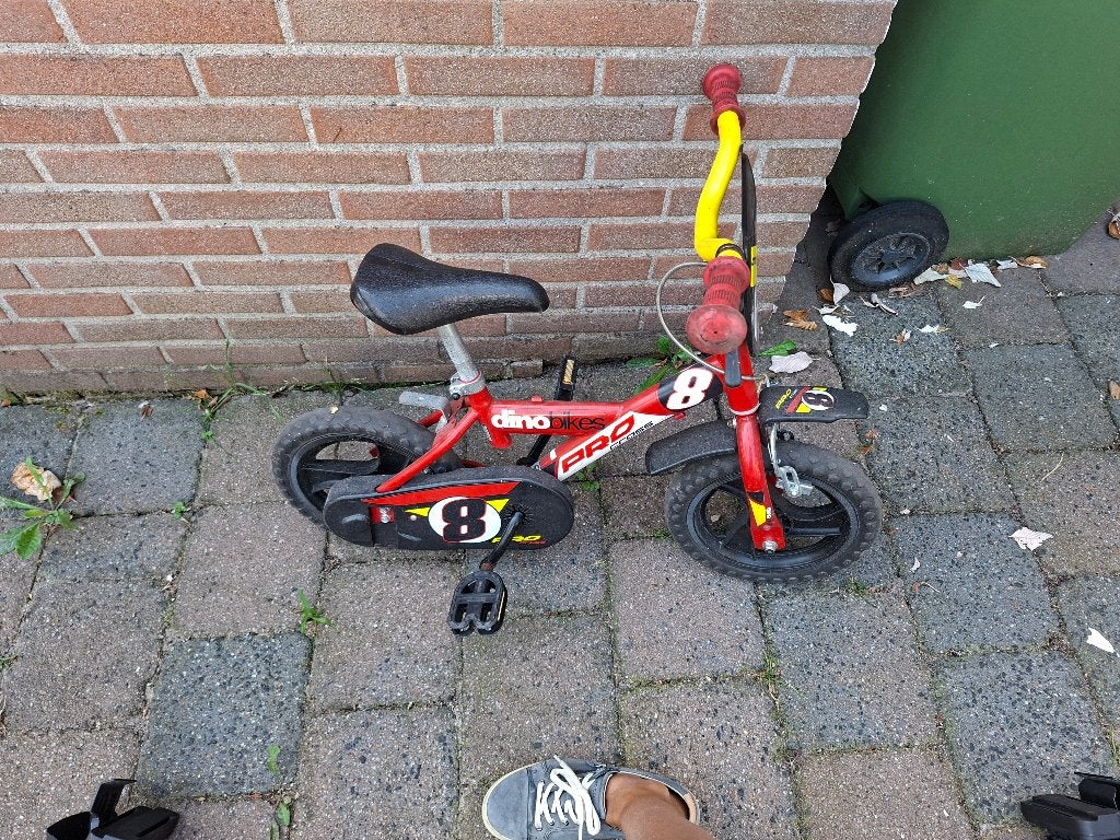 Kinder fiets, Fietsen en Brommers, Fietsen | Kinderfietsjes, Ophalen, Gebruikt, Minder dan 16 inch