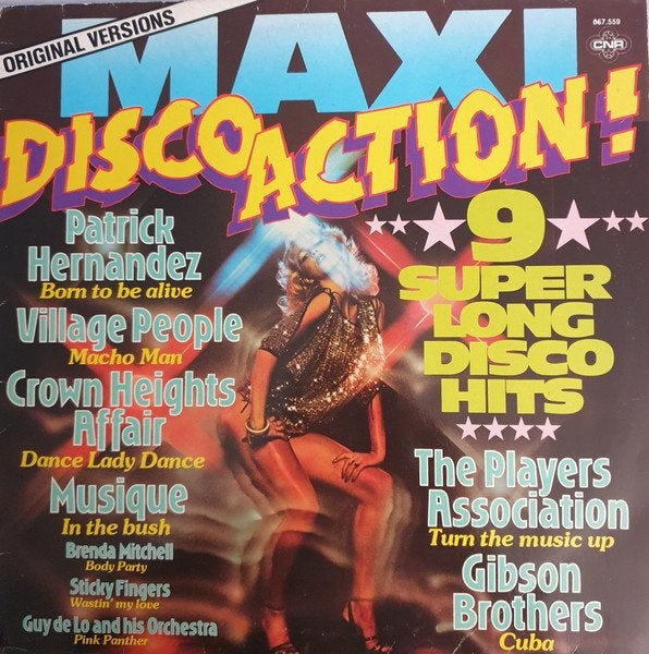 LP - Various – Maxi Disco Action ! / VG+, Ophalen of Verzenden, Zo goed als nieuw, 12 inch, Pop