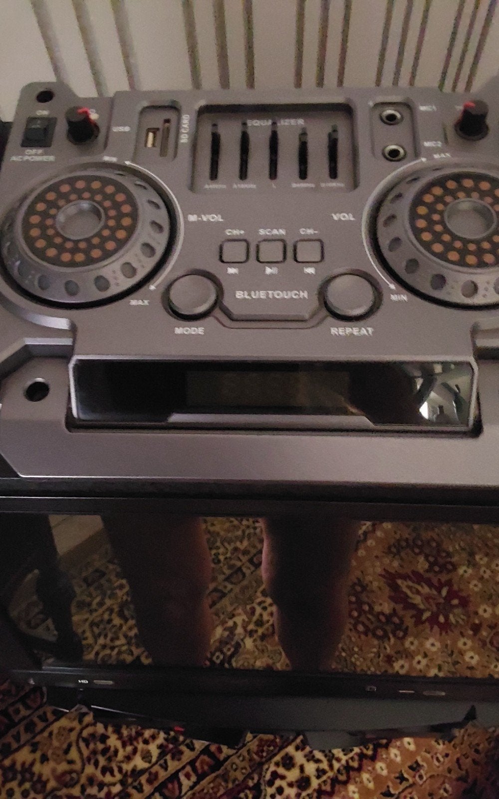 Draagbare audiospeler met Bluetooth en USB met tv scherm als, Ophalen of Verzenden, Gebruikt, Philips, Draagbaar