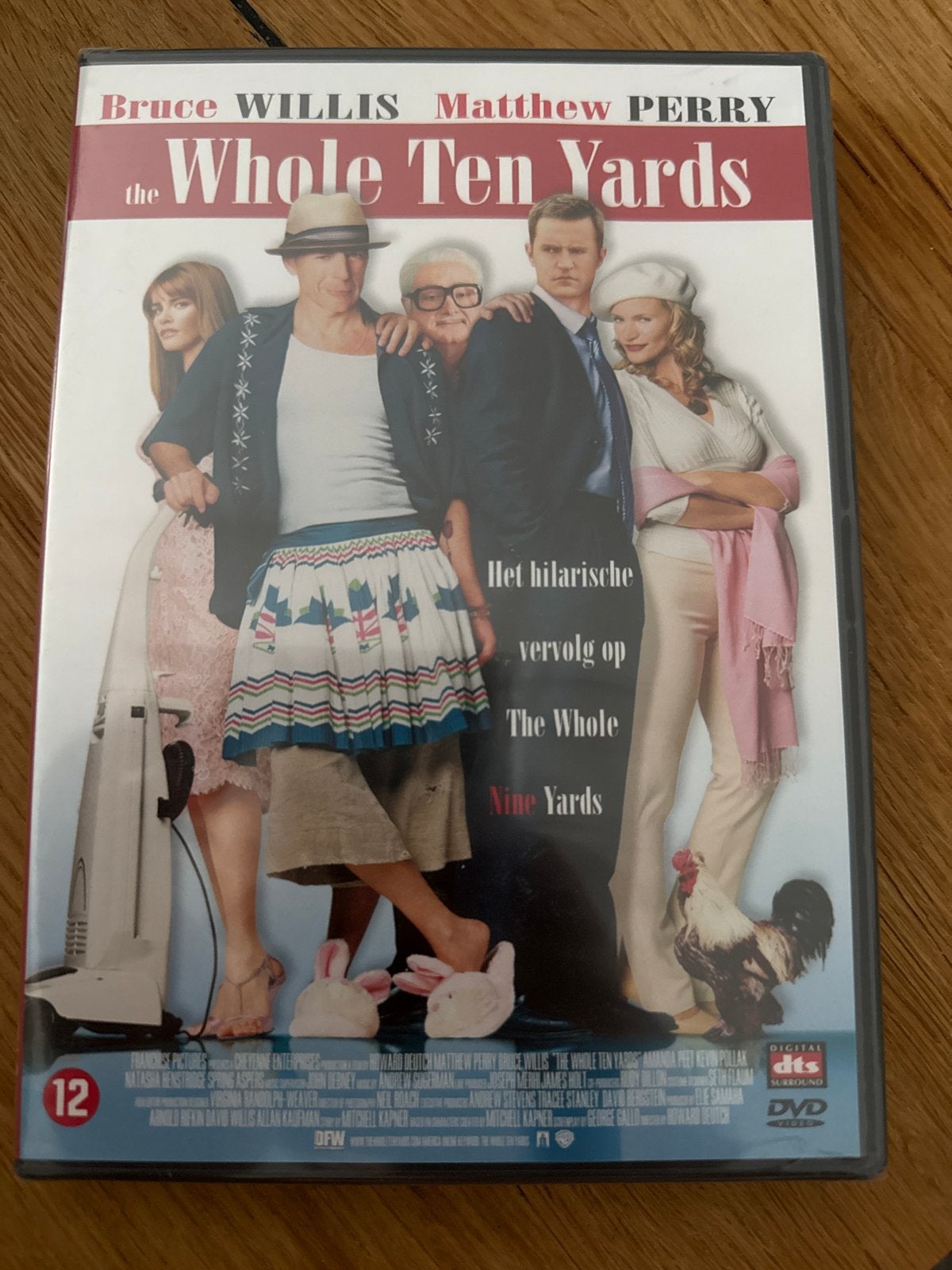 The Whole Ten Yards DVD - Bruce Willis, Matthew Perry, Cd's en Dvd's, Nederlands, Ophalen of Verzenden, Vanaf 12 jaar, Inclusief doosje