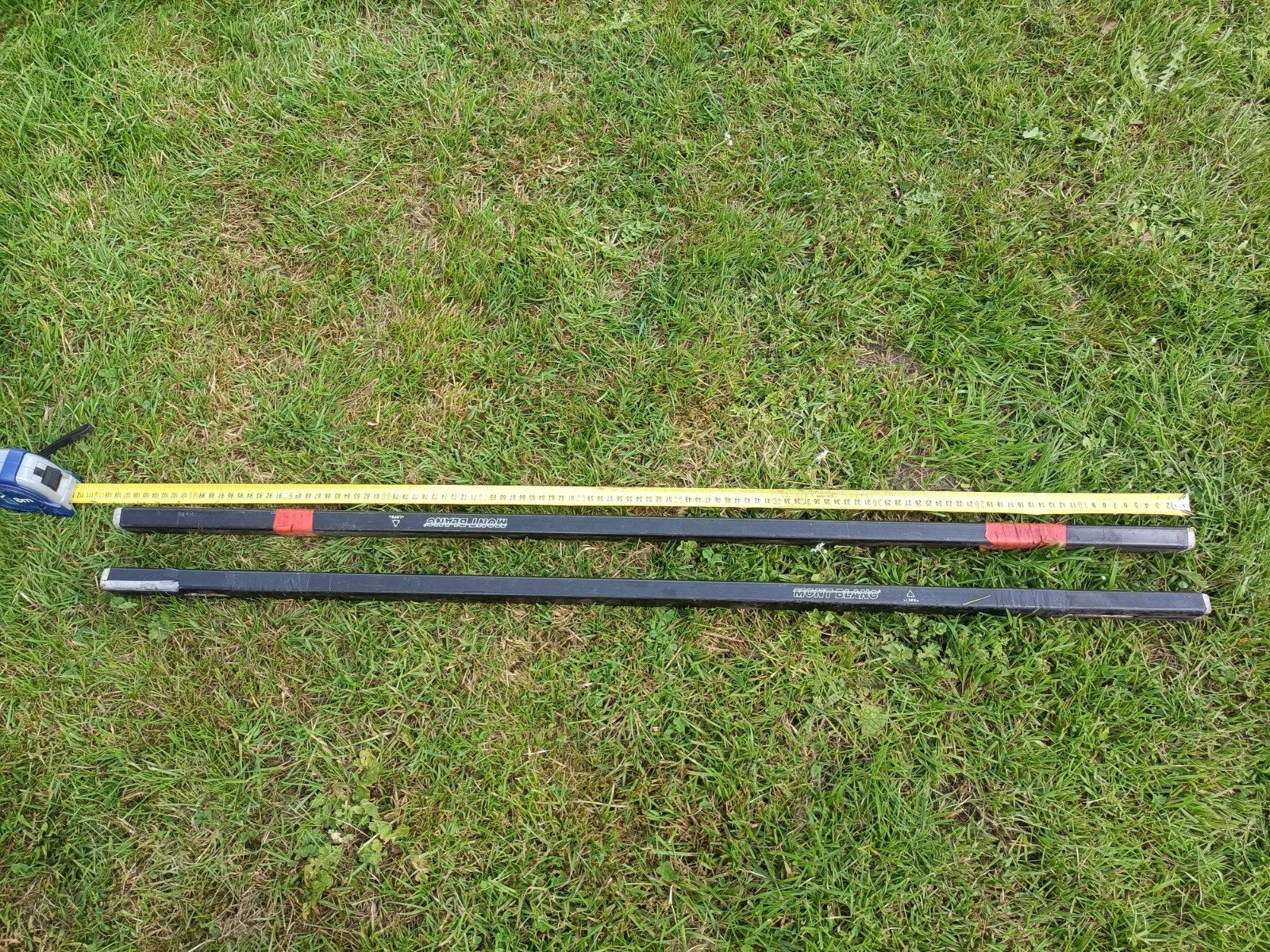 Mont Blanc dakdragerbuizen - 109 cm lang, Ophalen of Verzenden, Gebruikt