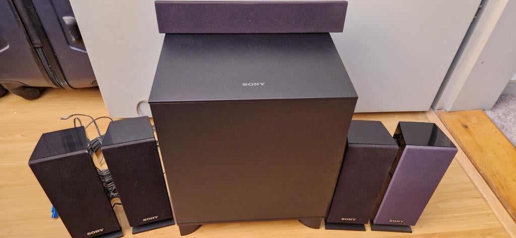 Sony BDV-E370 Blu-ray Home Cinema Systeem 5.1, Ophalen, Gebruikt, Blu-ray-speler, 70 watt of meer