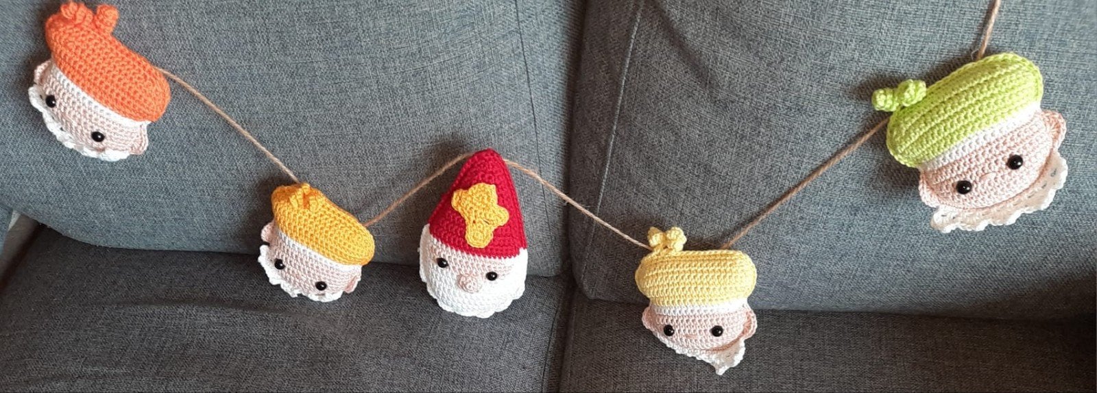 Sint en piet slinger, Ophalen of Verzenden, Nieuw, Haken, Overige typen