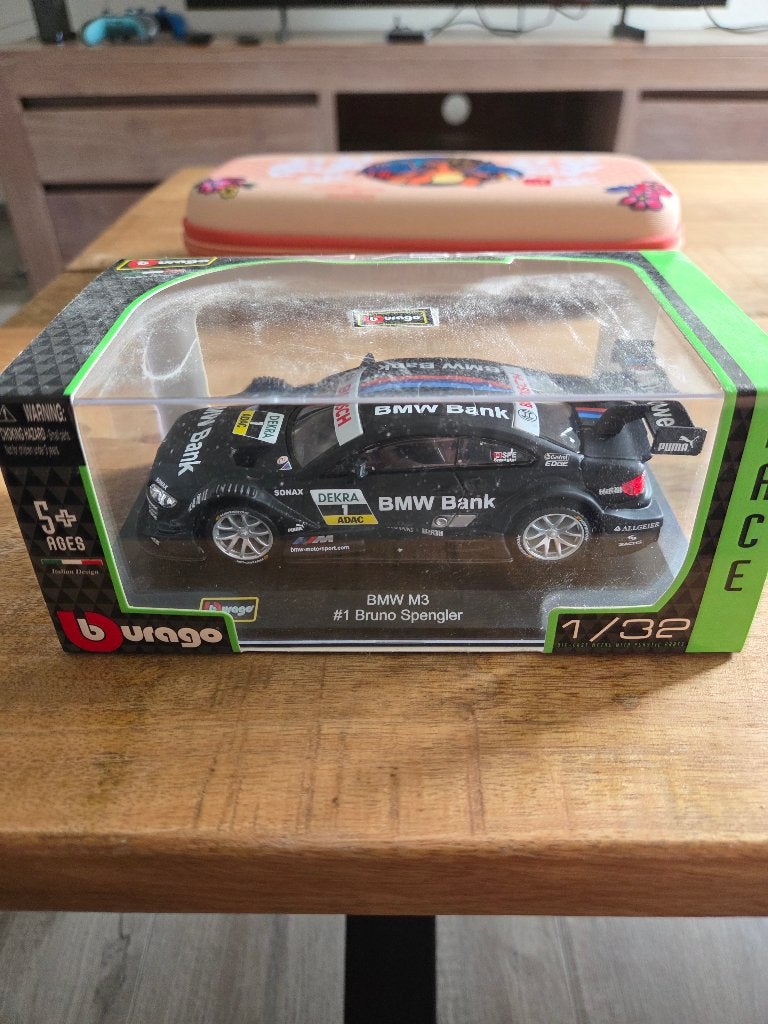 Bmw m3 Bruno Spengler schaalmodel auto, Overige merken, Auto, Groter dan 1:32, Nieuw