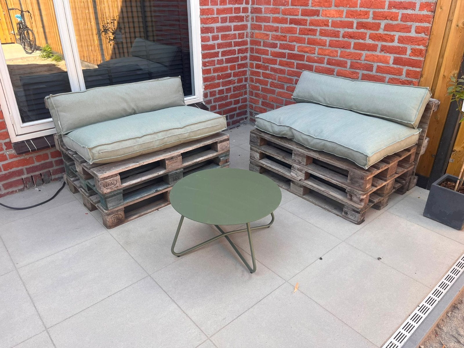 Pallet loungeset kussens ., Ophalen of Verzenden, Nieuw